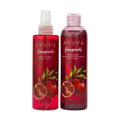 Pomegranate Set( Body Splash + Shower gel)