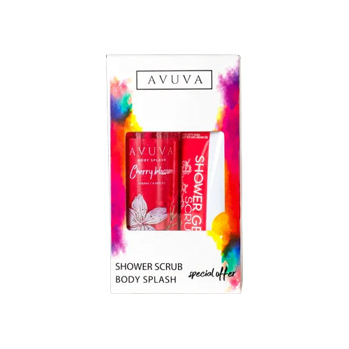 CHERRY BLOSSOM BUNDLE (BODY SPLASH + SHOWER GEL SCRUB)