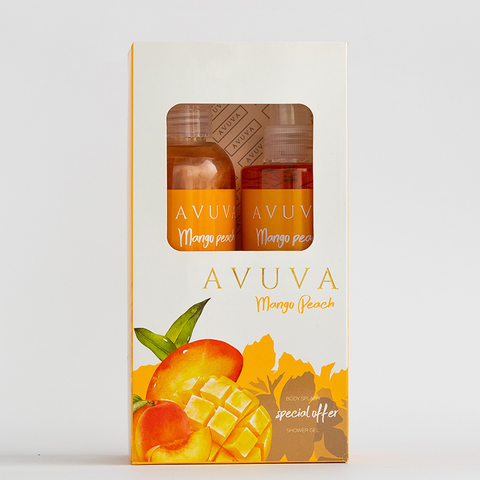 Mango Peach Set ( Body Splash + Shower gel)