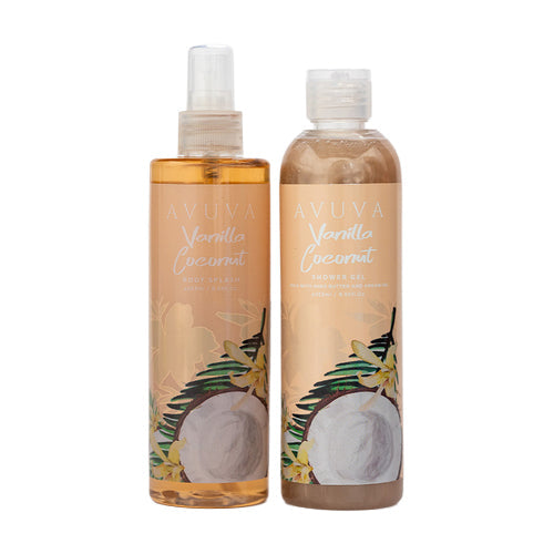 Vanilla Coconut Set( Body Splash + Shower gel)