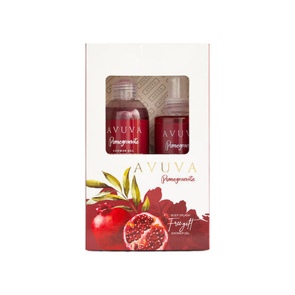 Pomegranate Set( Body Splash + Shower gel)