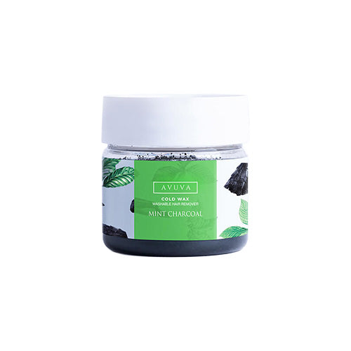 Mint Charcoal - Cold Wax
