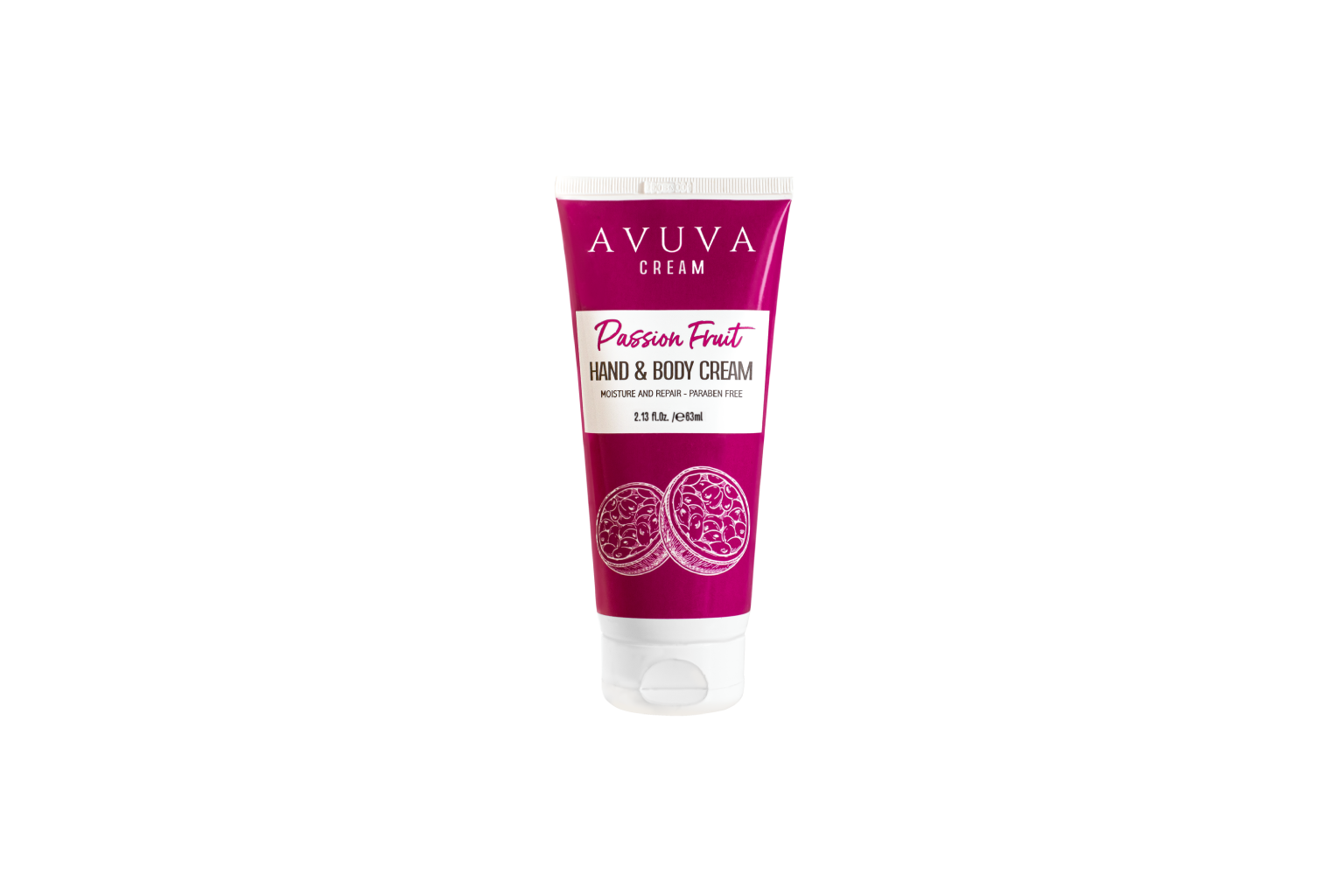Avuva Hand and Body Cream Passion Fruit 63ml Avuva Hand and Body Cream Passion Fruit 63ml